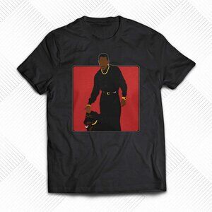 Martin Payne With Fake Dog 90s Sitcom Funny Graphic Fan Tee Shirt 86